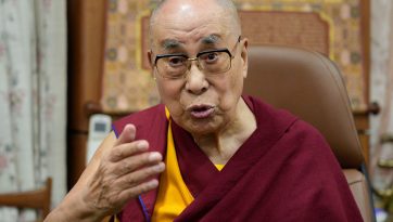 རྒྱལ་སྤྱིའི་གྲོས་ཚོགས་འཐུས་མིའི་བོད་དོན་རྒྱབ་སྐྱོར་ཚོགས་ཆེན་ཐེངས་ ༨ པའི་ཐོག་སྩལ་བའི་གསུང་འཕྲིན། 