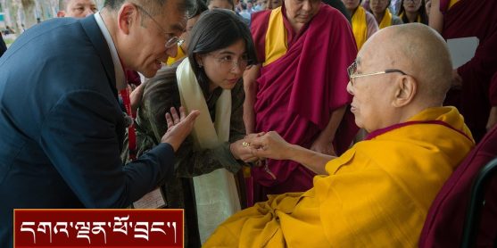 ཕྱོགས་མཐའ་ནས་ཕེབས་པའི་བོད་རིགས་དང་། ནད་པ། བརྒྱ་ཤོག་བཅུ་པའི་གཞིས་མི་སོགས་ལ་མཇལ་ཁ་སྩལ་བ།